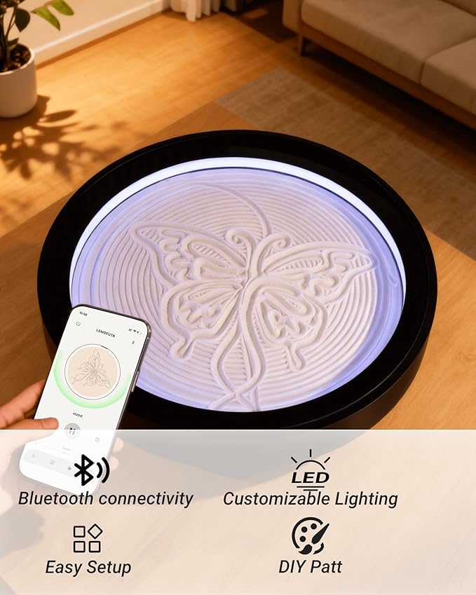 Lemofuta 20" Automatic Zen Drift Sandscape