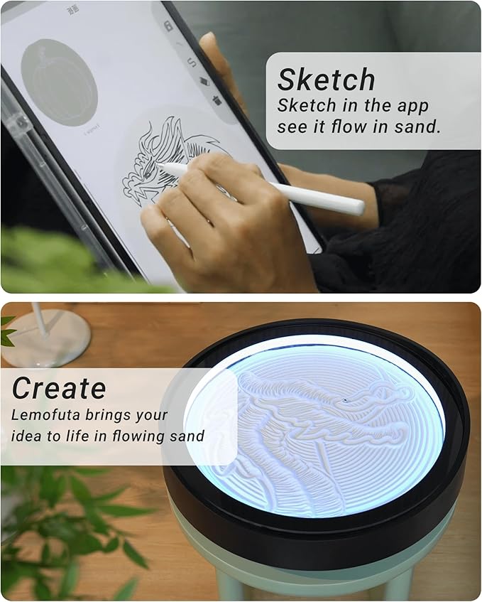 Lemofuta 20" Automatic Zen Drift Sandscape